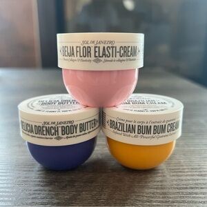 Sol De Janeiro Body Cream 3Piece Set 25ml Each